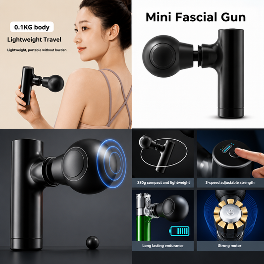 Mini Fascial Gun Deep Muscle Massage Gun