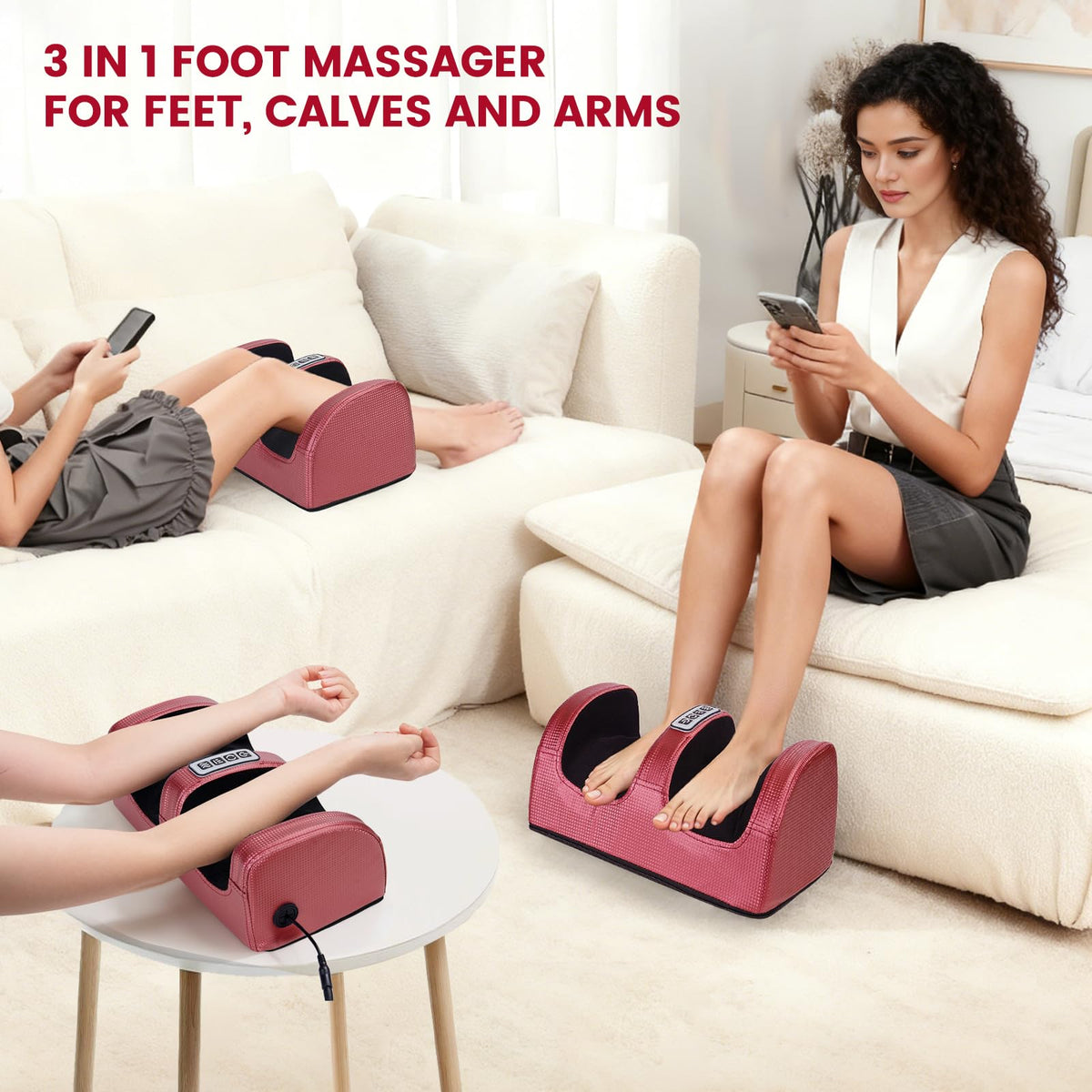 3-in-1 Electric Foot Massager