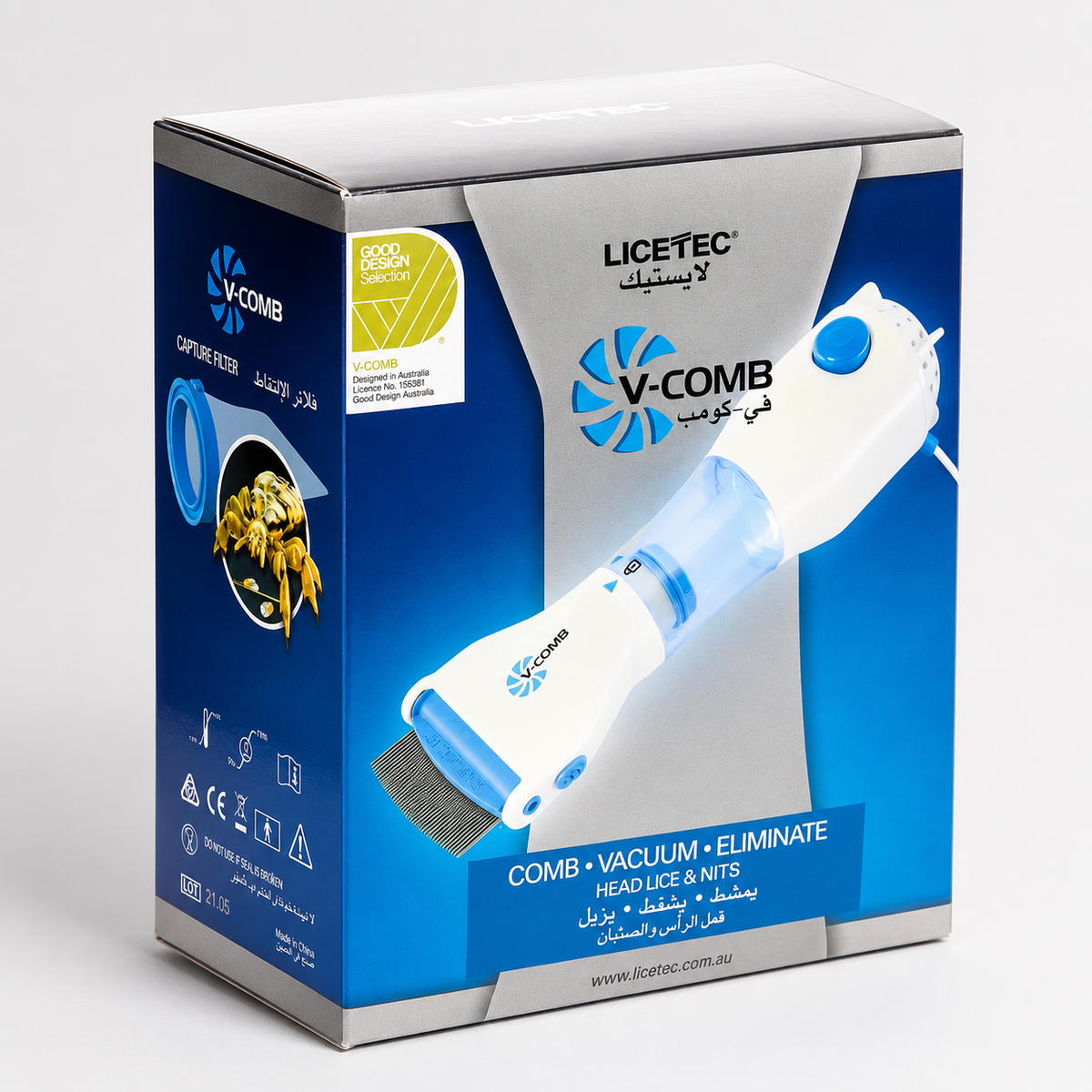Electric Head Lice & Egg Remover